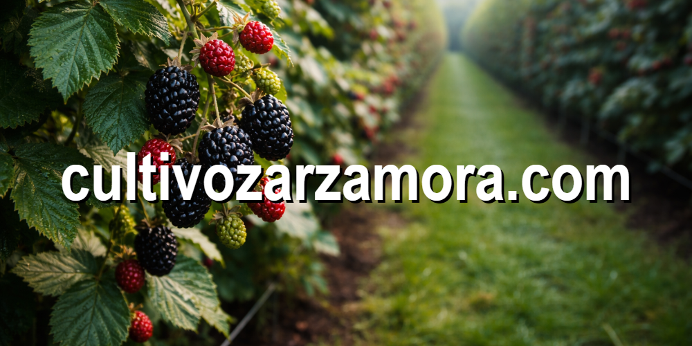 Información sobre el cultivo de zarzamora